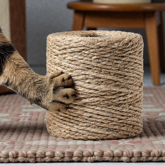 HeyMyShop Natural Sisal Rope for Cat Scratchers (6mm)