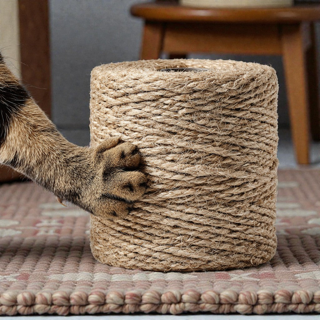 HeyMyShop Natural Sisal Rope for Cat Scratchers (6mm)